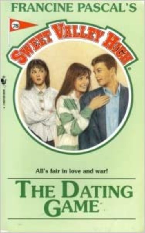 Book cover for "The Dating Game" by Francine Pascal