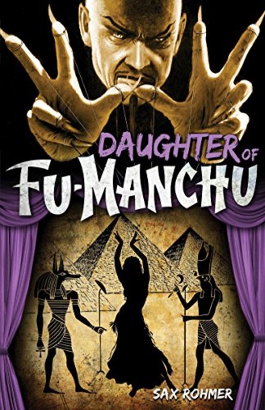 Book cover for "The Daughter of Fu-Manchu" by Sax Rohmer