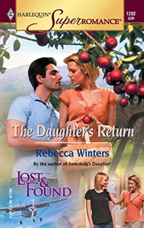 Book cover for "The Daughter's Return" by Rebecca Winters