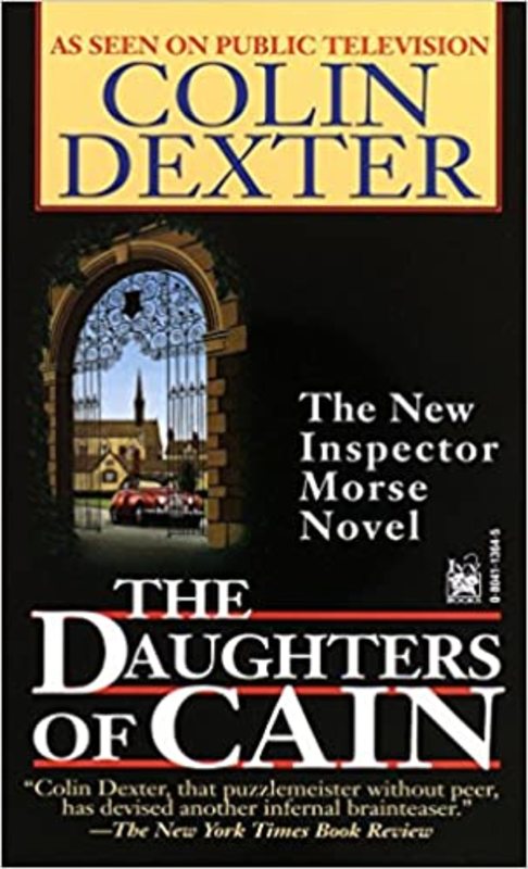 Inspector Morse book cover