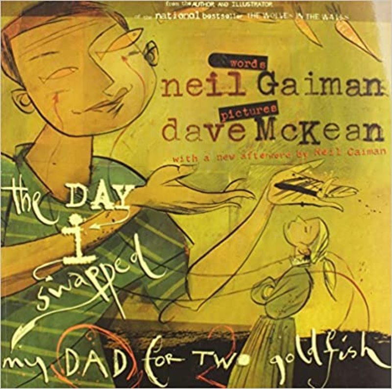 Book cover for "The Day I Swapped My Dad for Two Goldfish"