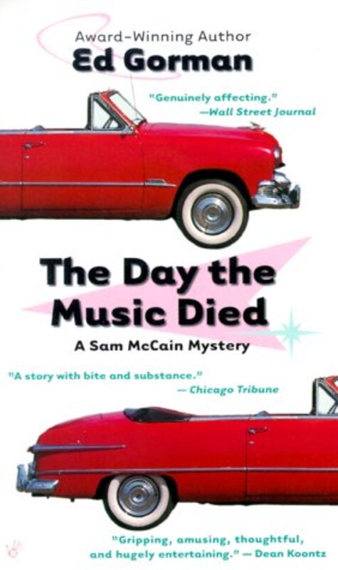 Book cover for "The Day The Music Died" by Ed Gorman