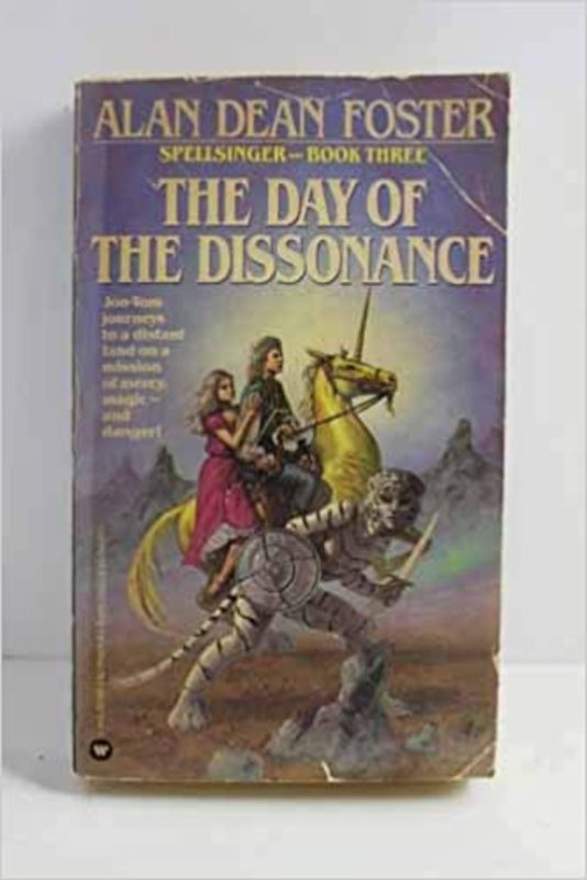 Book cover for "The Day of the Dissonance" by Alan Dean Foster