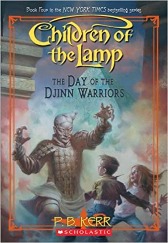 Book cover for "The Day of the Djinn Warriors" by Philip Kerr