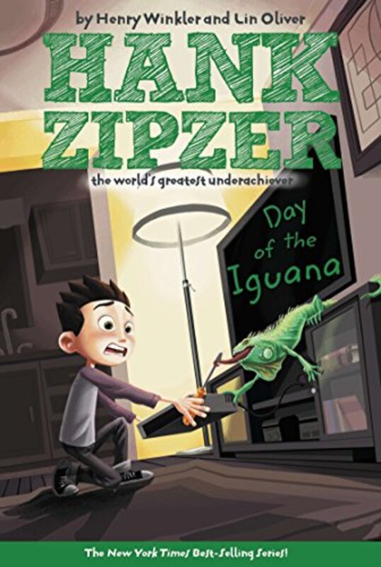 Book cover for "The Day of the Iguana" by Henry Winkler