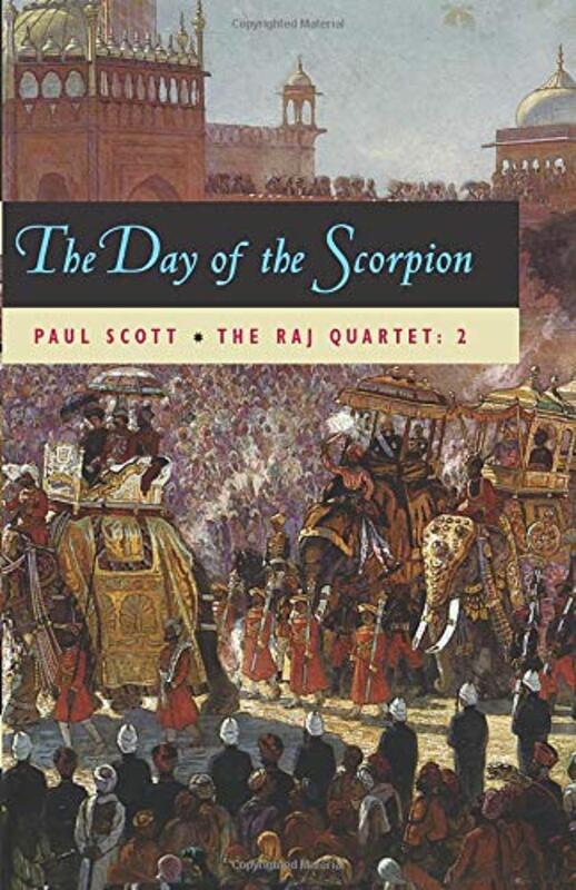 Book cover for "The Day of the Scorpion" by Paul Scott
