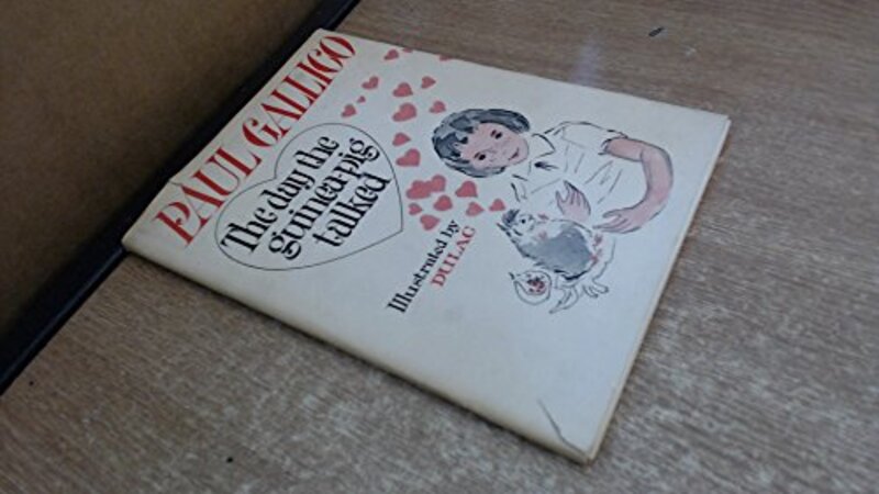 Book cover for "The Day the Guinea-Pig Talked" by Paul Gallico