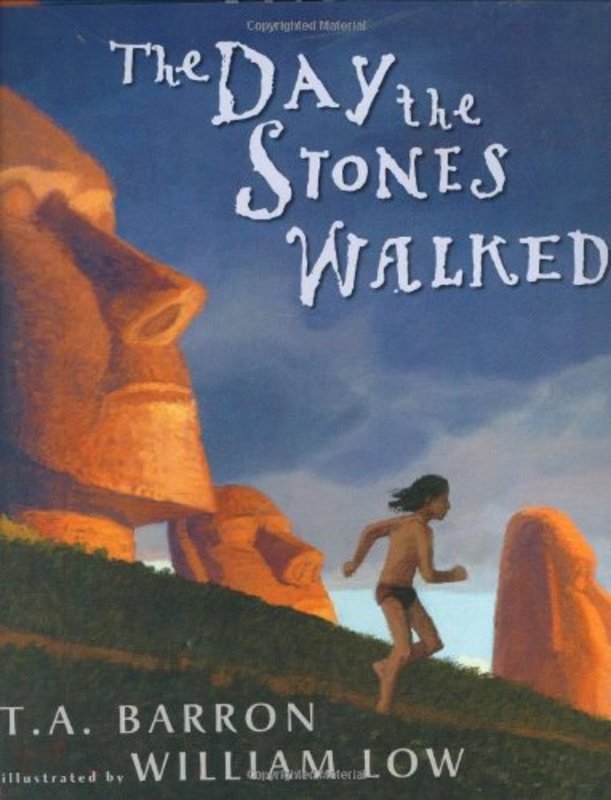 Book cover for "The Day the Stones Walked" by TA Barron