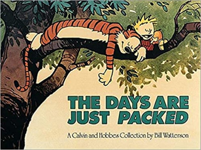 Book cover for "The Days Are Just Packed" by Bill Watterson
