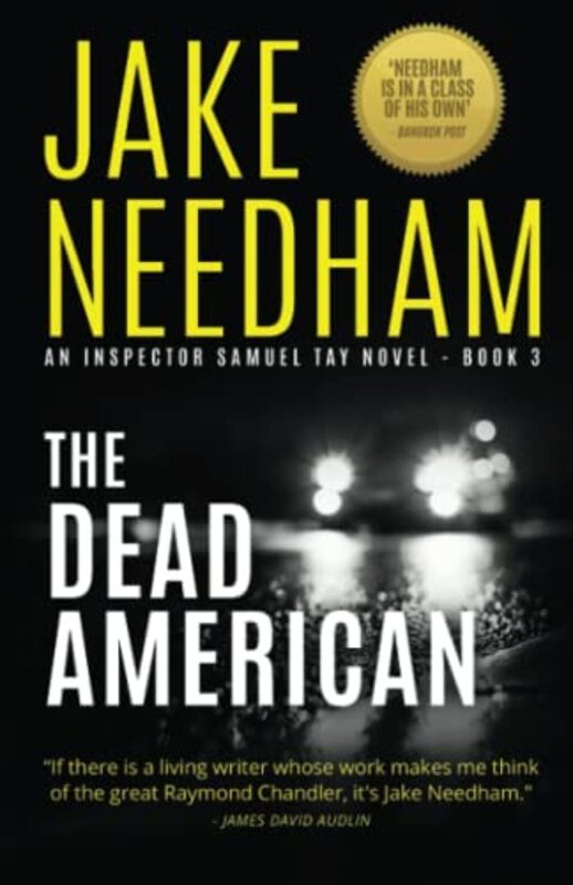 Book cover for "The Dead American" by Jake Needham