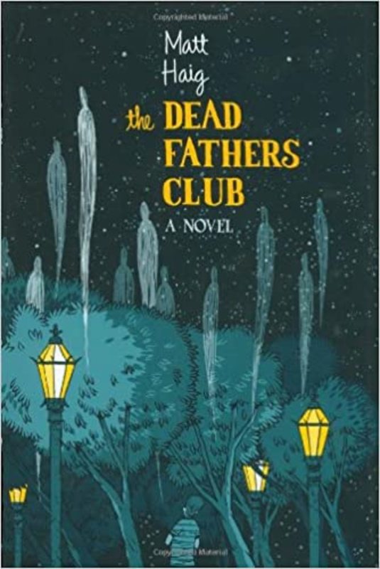 Book cover for "The Dead Fathers Club"
