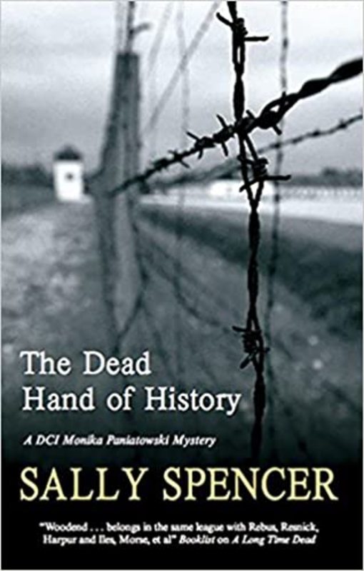 Book cover for "The Dead Hand of History" by Sally Spencer