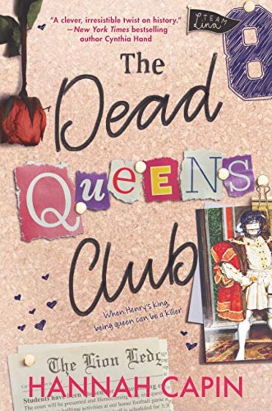 Book cover for "The Dead Queens Club" by Hannah Capin