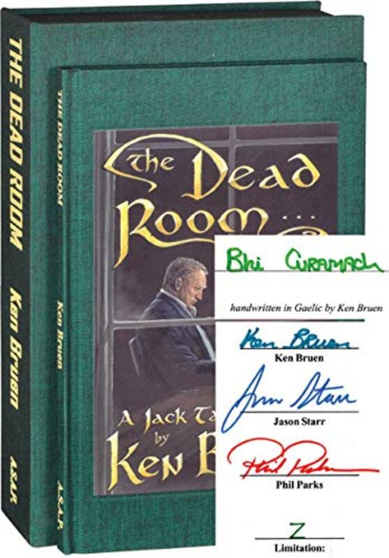 Book cover for "The Dead Room" by Ken Bruen