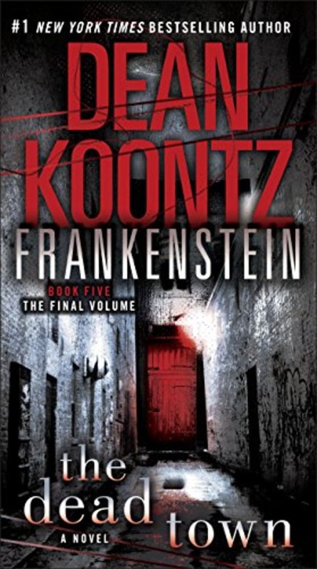 Book cover for "The Dead Town" by Dean Koontz
