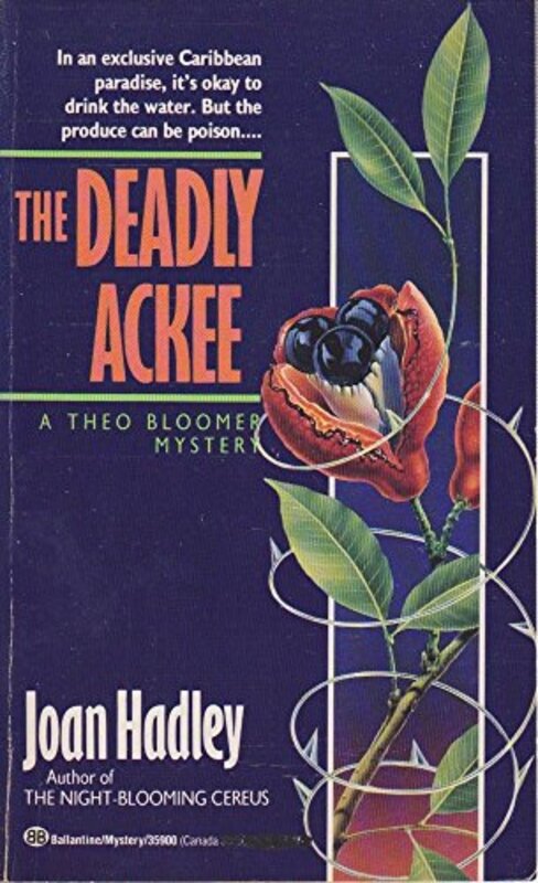 Book cover for "The Deadly Ackee" by Joan Hess