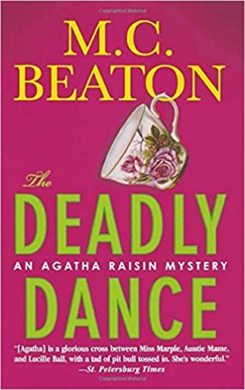 Book cover for "The Deadly Dance" by MC Beaton