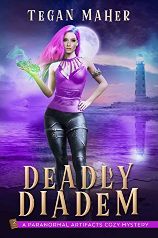Book cover for "The Deadly Diadem" by Tegan Maher