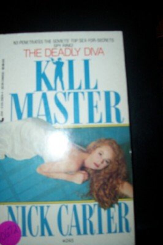 Book cover for "The Deadly Diva" by Nick Carter