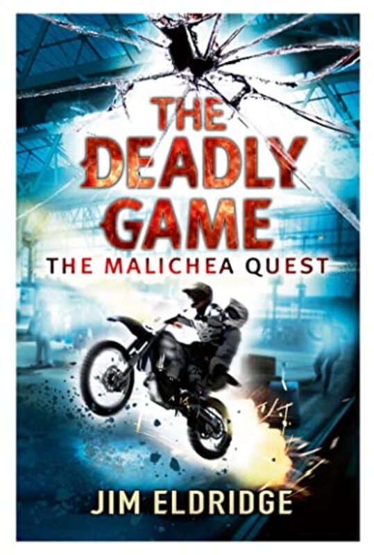 Book cover for "The Deadly Game" by Jim Eldridge