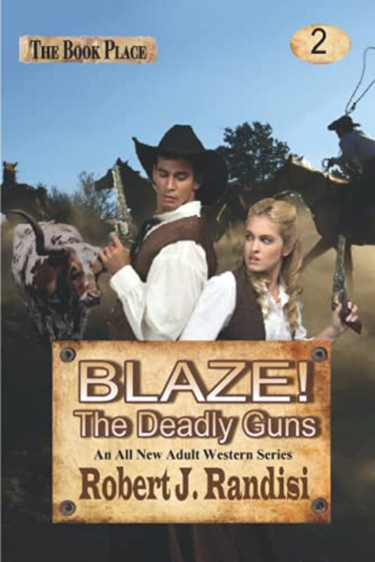 Book cover for "The Deadly Guns" by Robert J Randisi