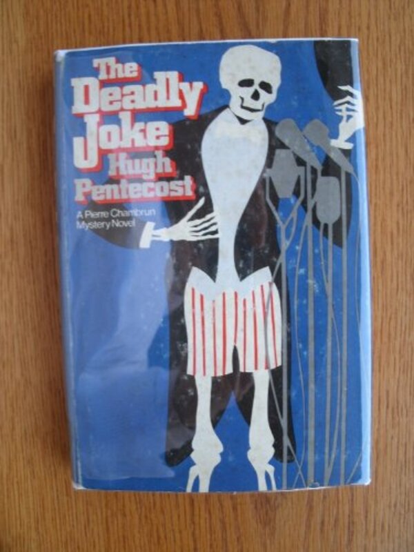Book cover for "The Deadly Joke" by Hugh Pentecost