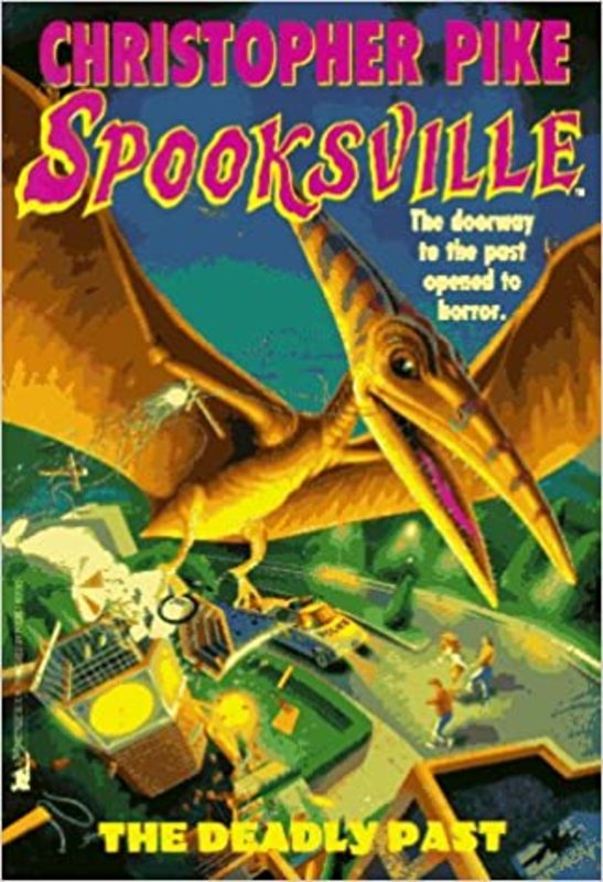 Book cover for "The Deadly Past" by Christopher Pike