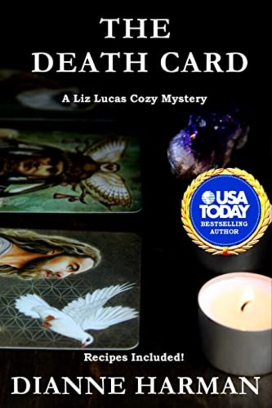 Book cover for "The Death Card" by Dianne Harman