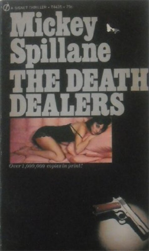 Book cover for "The Death Dealers" by Mickey Spillane