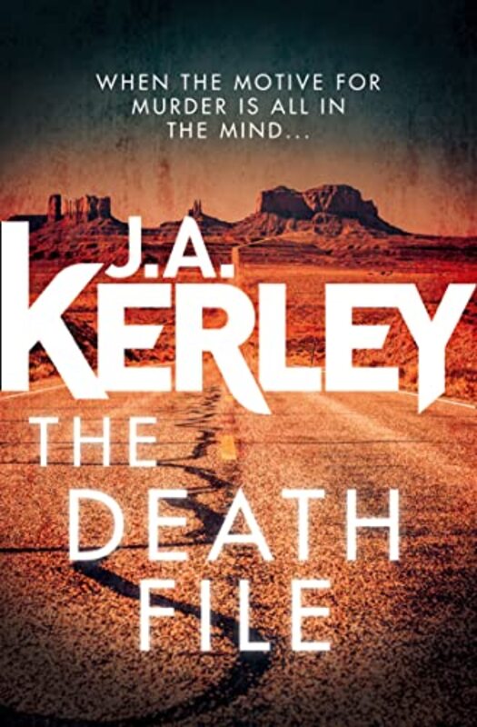 Book cover for "The Death File" by Jack JA Kerley