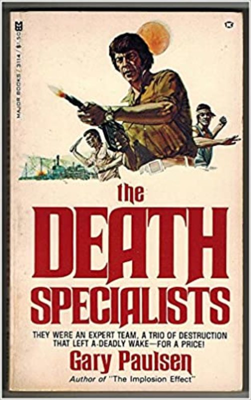 Book cover for "The Death Specialists" by Gary Paulsen