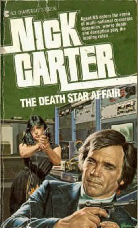 Book cover for "The Death Star Affair" by Nick Carter