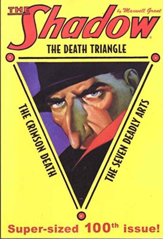 Book cover for "The Death Triangle" by Maxwell Grant