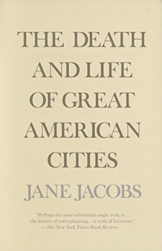 Book cover for "The Death and Life of Great American Cities" by Jane Jacobs