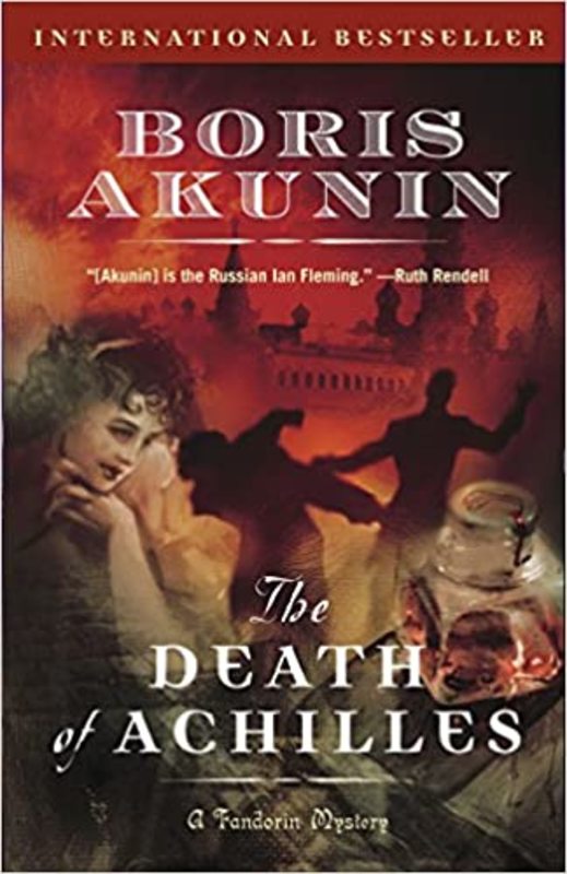 Book cover for "The Death of Achilles" by Boris Akunin