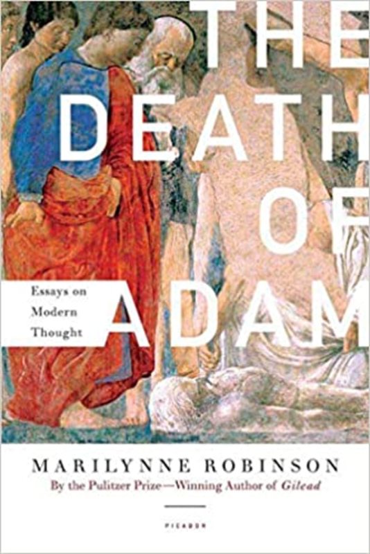 Book cover for "The Death of Adam" by Marilynne Robinson