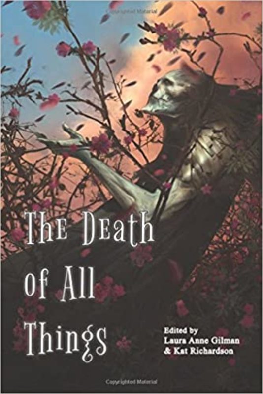 Book cover for "The Death of All Things" by Faith Hunter