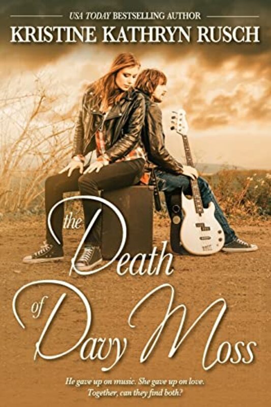 Book cover for "The Death of Davy Moss" by Kristine Kathryn Rusch