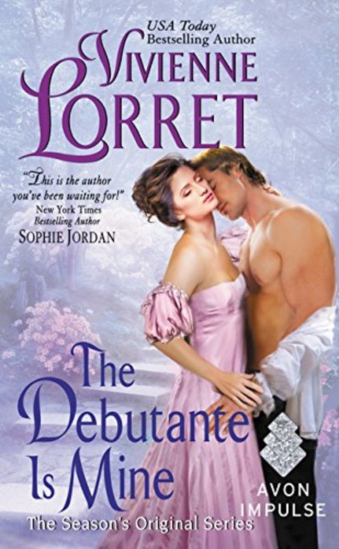 Book cover for "The Debutante Is Mine" by Vivienne Lorret
