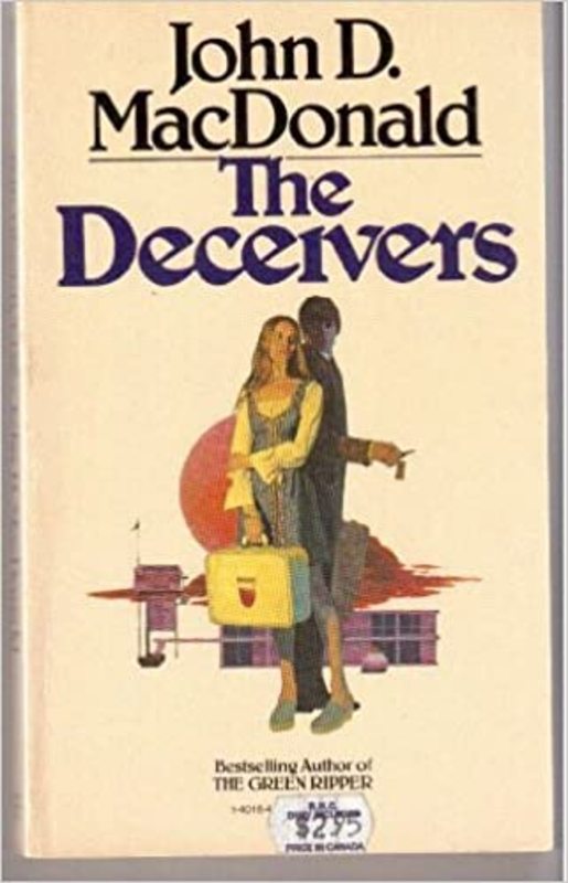 Book cover for "The Deceivers" by John D. MacDonald
