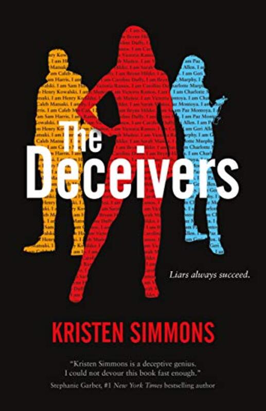 Book cover for "The Deceivers" by Kristen Simmons