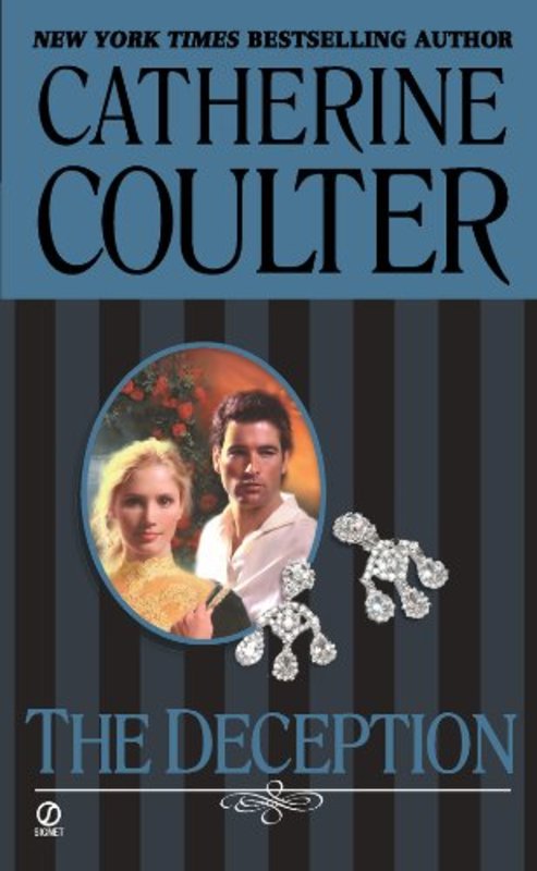 Book cover for "The Deception" by Catherine Coulter