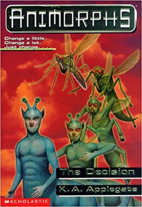 Book cover for "The Decision" by Katherine KA Applegate