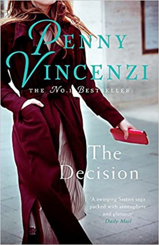 Book cover for "The Decision" by Penny Vincenzi