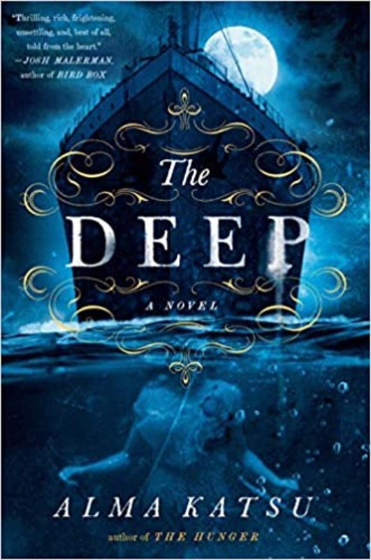 Book cover for "The Deep" by Alma Katsu