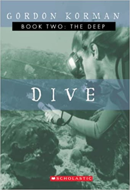Book cover for "The Deep" by Gordon Korman