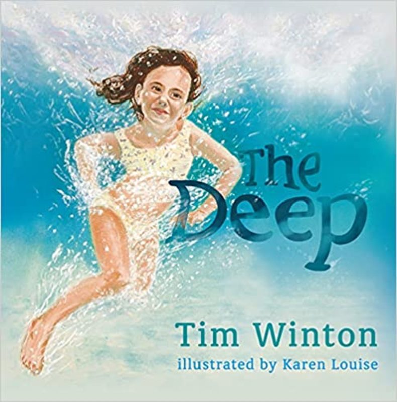 Book cover for "The Deep" by Tim Winton