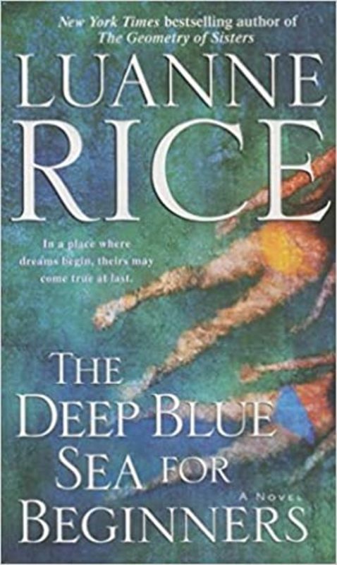 Book cover for "The Deep Blue Sea for Beginners" by Luanne Rice