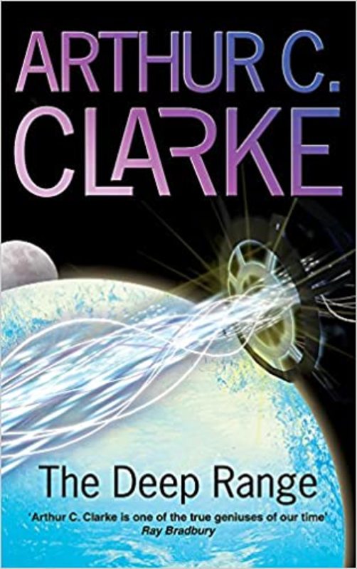 Book cover for "The Deep Range" by Arthur C. Clarke