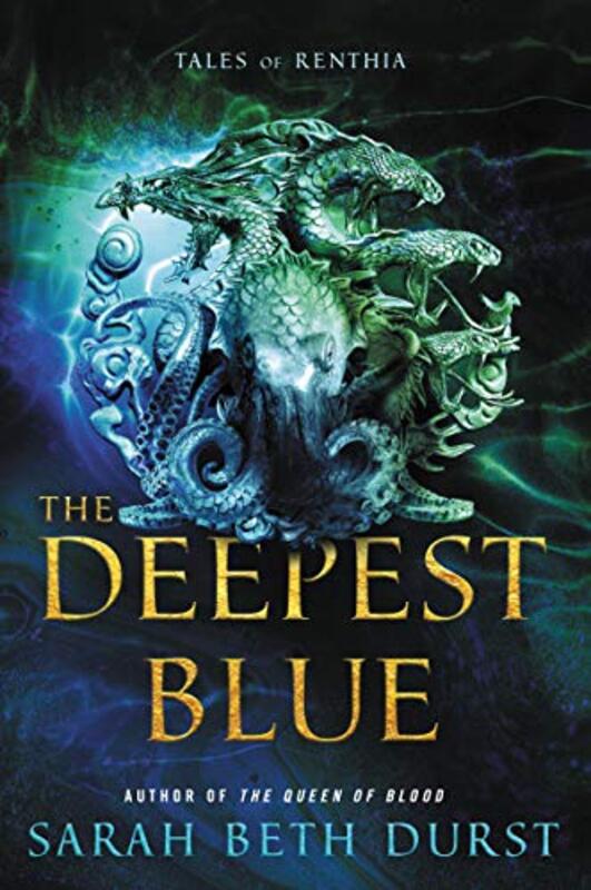 Book cover for "The Deepest Blue" by Sarah Beth Durst